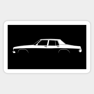 Holden Statesman (HQ) Silhouette Sticker